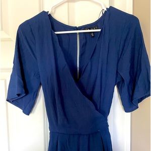 Navy Francesca’s Romper